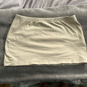 Motel Rocks Cotton Mini Skirt